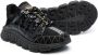 Versace Kids Trigreca low-top sneakers Zwart - Thumbnail 2