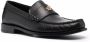 Versace La Medusa leren loafers Zwart - Thumbnail 2