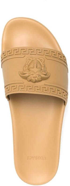 Versace Medusa badslippers Bruin