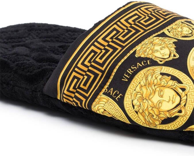 Versace Medusa Amplified slippers Zwart