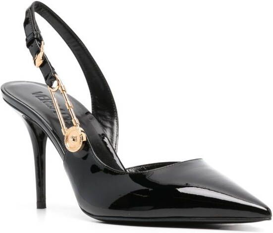 Versace Slingback pumps Zwart