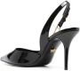 Versace Slingback pumps Zwart - Thumbnail 3