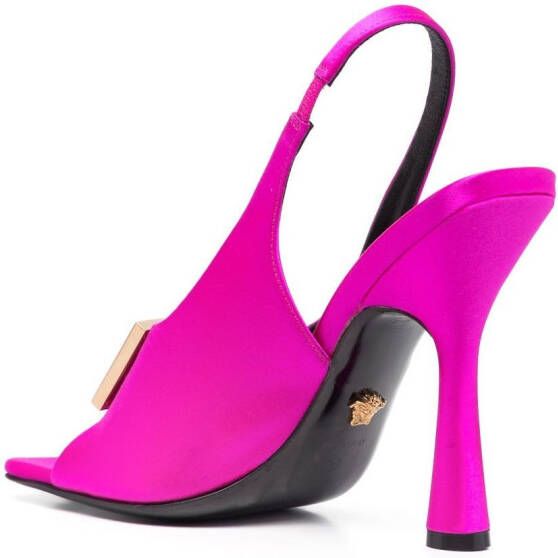 Versace Sandalen met hoge hak Roze