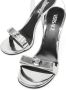 Versace Gianni Ribbon 110mm metallic sandalen Zilver - Thumbnail 5