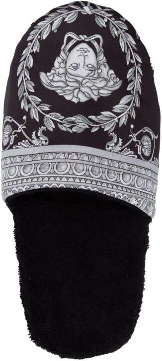 Versace I Love Baroque slippers Zwart