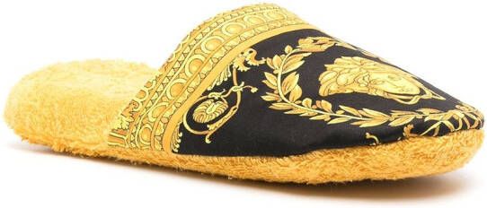 Versace I Love Baroque slippers Zwart
