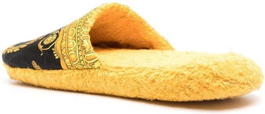 Versace I Love Baroque slippers Zwart