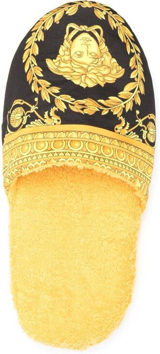 Versace I Love Baroque slippers Zwart