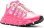 Versace Trigreca leren sneakers Roze - Thumbnail 2