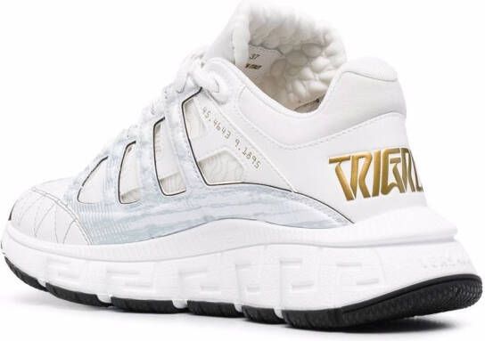 Versace Trigreca low-top sneakers Wit