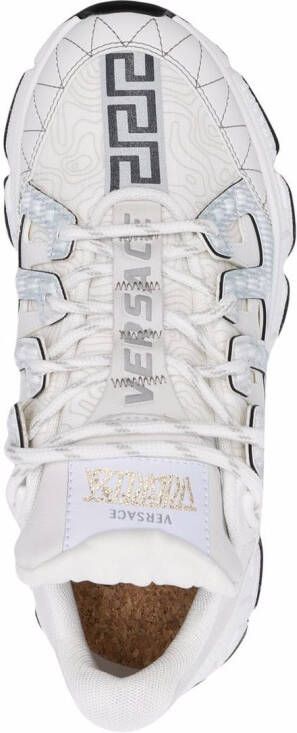 Versace Trigreca low-top sneakers Wit