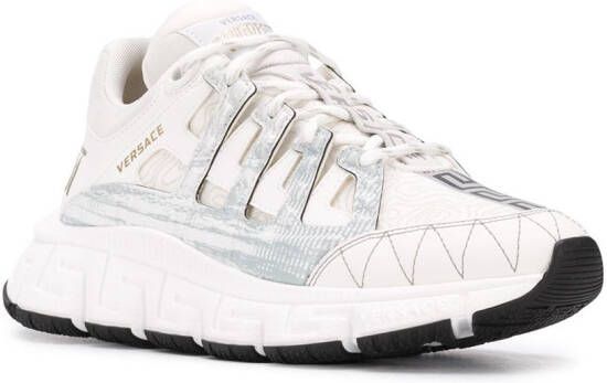 Versace Trigreca low-top sneakers Wit