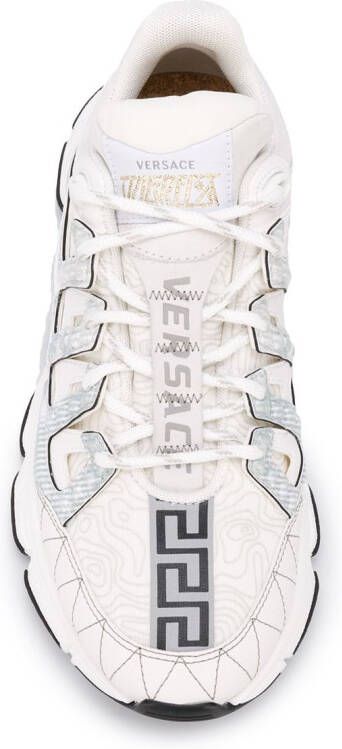 Versace Trigreca low-top sneakers Wit