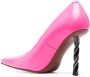 VETEMENTS Leren pumps Roze - Thumbnail 3