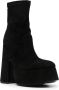 Vic Matie 140mm suede ankle boots Zwart - Thumbnail 2