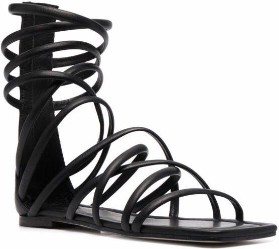 Vic Matie Gladiator sandalen Zwart