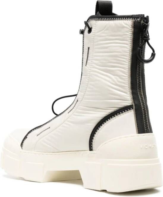 Vic Matie Roccia combat boots Beige