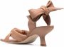 Vic Matie Sandalen met geknoopt detail Bruin - Thumbnail 3