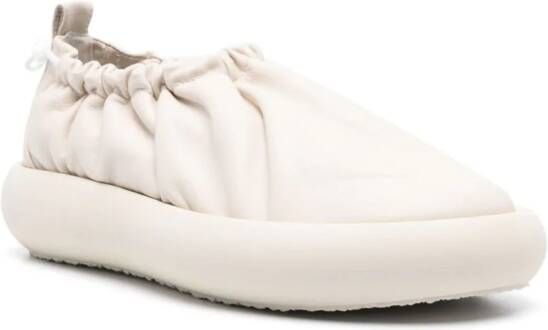 Vic Matie Sneakers met elastische enkel Beige