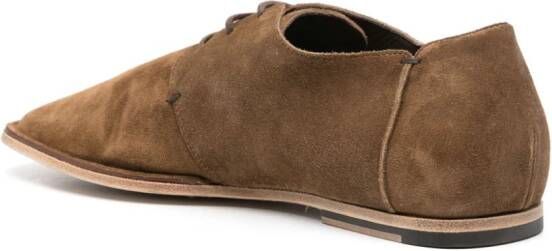 Vic Matie Suède Oxford schoenen Bruin