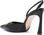 Victoria Beckham Leren slingback pumps Zwart - Thumbnail 3