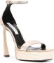 Victoria Beckham Sandalen met plateauzool Goud - Thumbnail 2