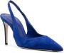 Victoria Beckham V Cut slingback pumps Blauw - Thumbnail 2