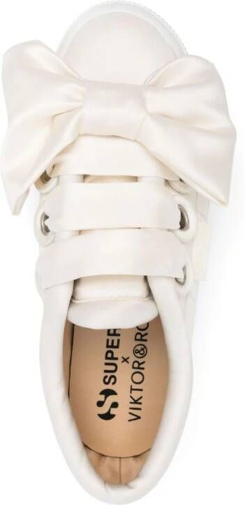 Viktor & Rolf Sneakers met strikdetail Beige