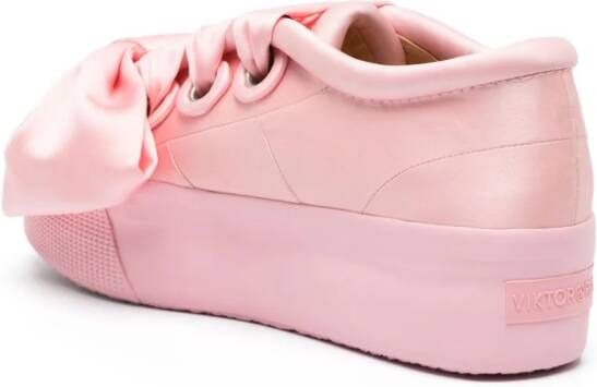 Viktor & Rolf Sneakers met strikdetail Roze