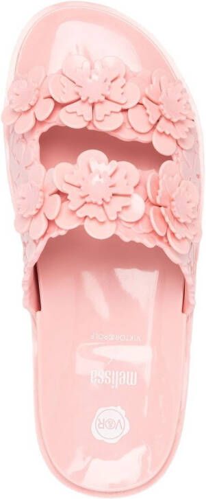 Viktor & Rolf x Melissa Blossom sandalen Roze