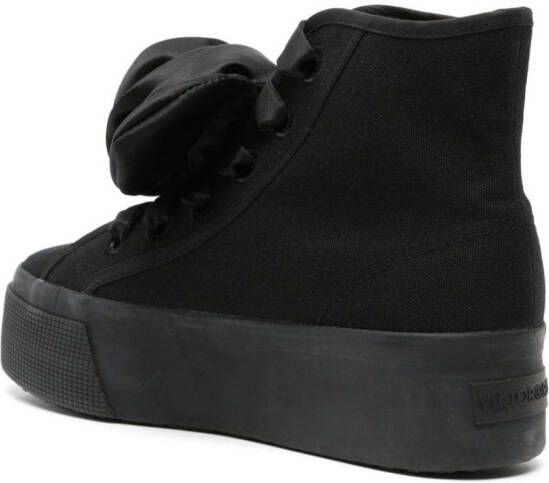 Viktor & Rolf x Superga high-top sneakers Zwart