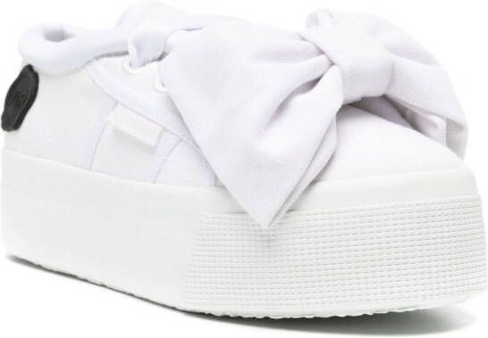 Viktor & Rolf x Superga sneakers met strikdetail Wit