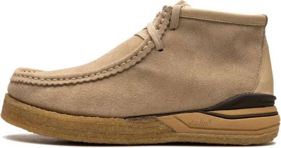 visvim Beuys Trekker leren laarzen Beige