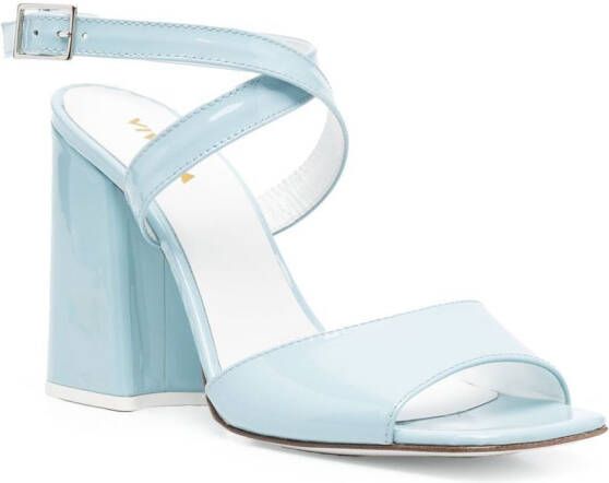 Vivetta Avernice sandalen met gekruiste bandjes Blauw