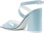 Vivetta Avernice sandalen met gekruiste bandjes Blauw - Thumbnail 3