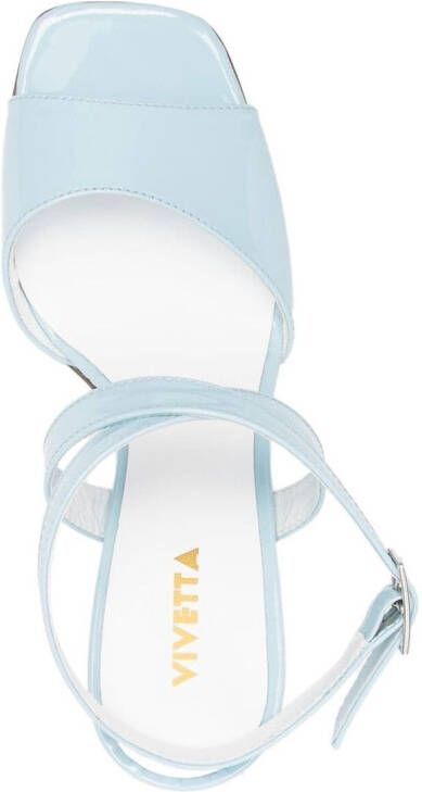 Vivetta Avernice sandalen met gekruiste bandjes Blauw