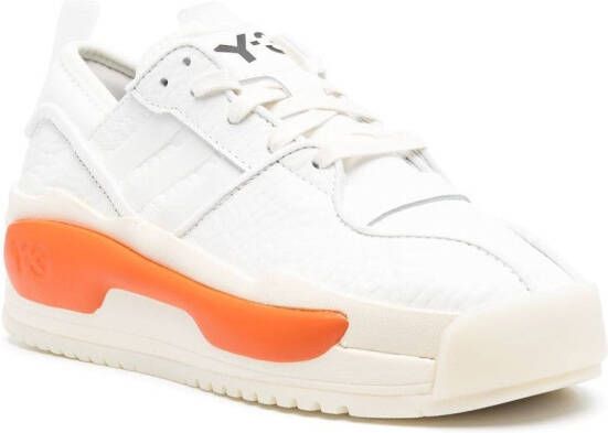 Y-3 Sneakers met colourblocking Wit