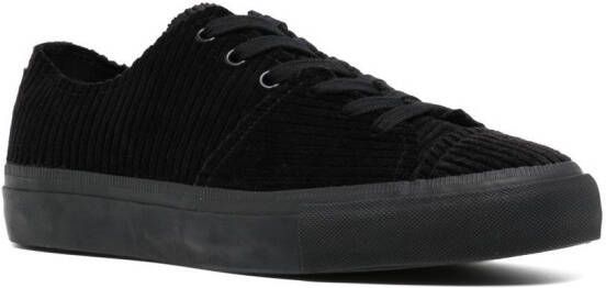 Yohji Yamamoto Fluwelen sneakers Zwart