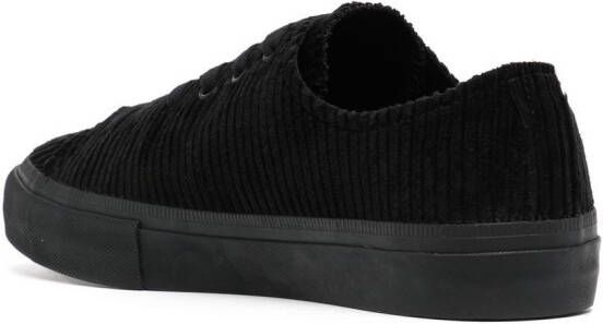 Yohji Yamamoto Fluwelen sneakers Zwart