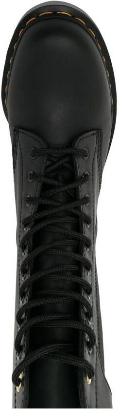 Yohji Yamamoto x Dr. Martens 1490 Hidden Zip YY leren laarzen