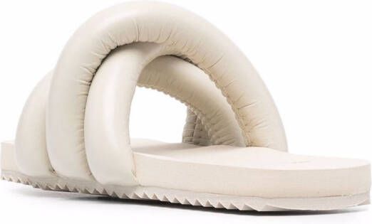 YUME Sandalen met rond bandje Beige