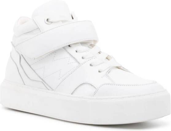 Zadig&Voltaire Flash high-top sneakers Wit