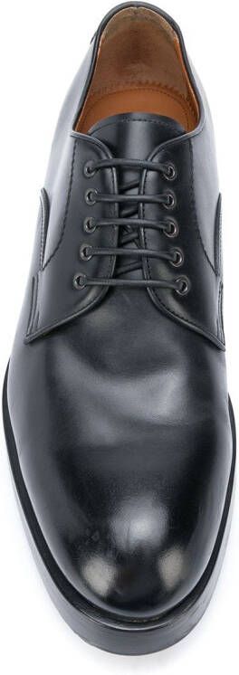 Zegna Derby veterschoenen Zwart