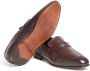 Zegna L'Asola leren loafers Bruin - Thumbnail 3