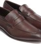 Zegna L'Asola leren loafers Bruin - Thumbnail 5