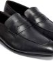 Zegna L'Asola leren loafers Zwart - Thumbnail 5