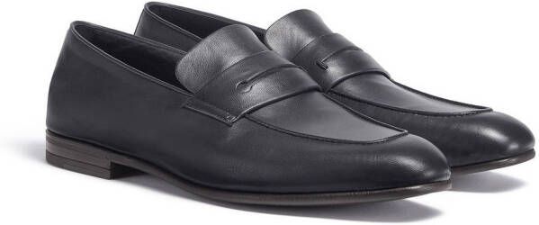 Zegna L'Asola slip-on loafers Blauw