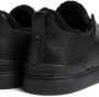 Zegna Triple Stitch leather sneakers Zwart - Thumbnail 3