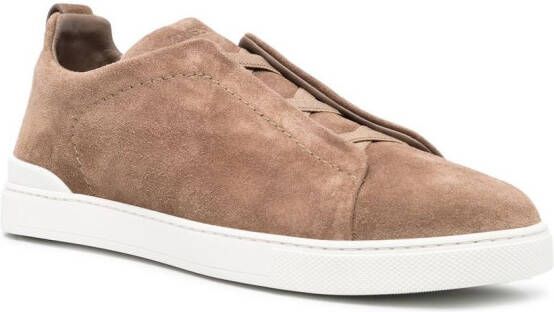 Zegna Low-top sneakers Beige