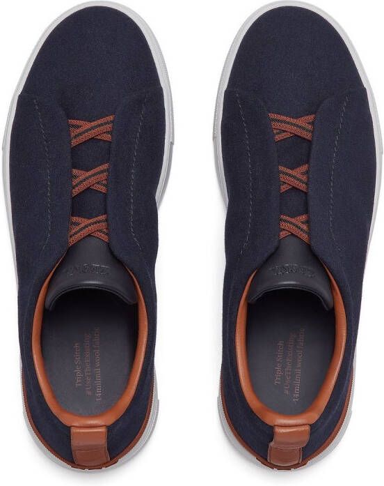 Zegna Low-top sneakers Blauw